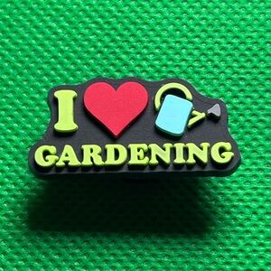 🌼 (5/$10 or 10/$15) NEW “I love Gardening” Croc Charm Collection